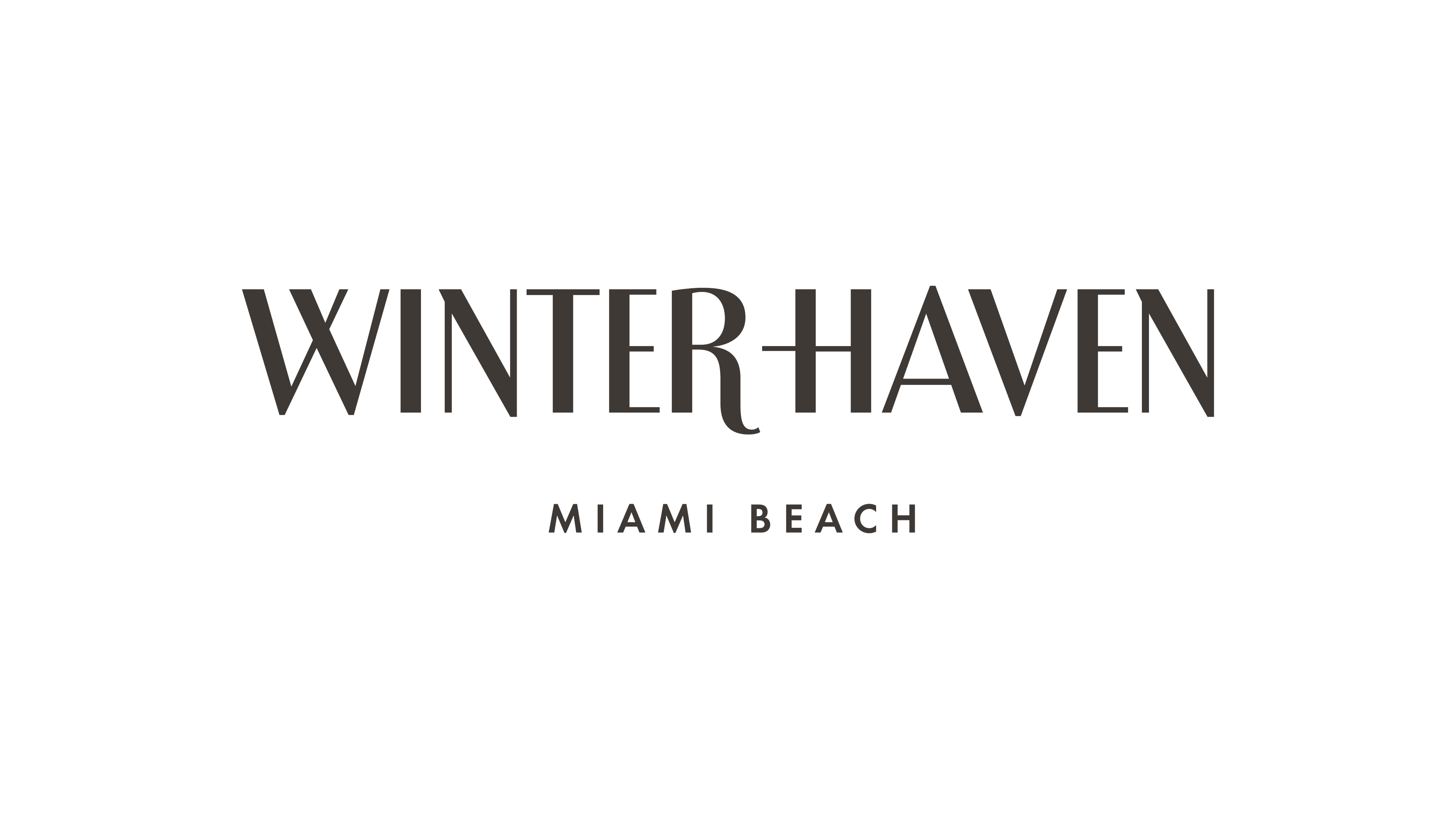Winter Haven, Miami Beach Logo